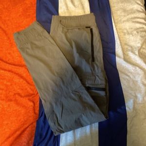 Grey Cargo Joggers Pants